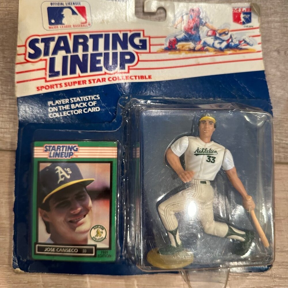 STARTING LINE UP JOSE CANSECO 33 FIGURINE 1989 EDITION